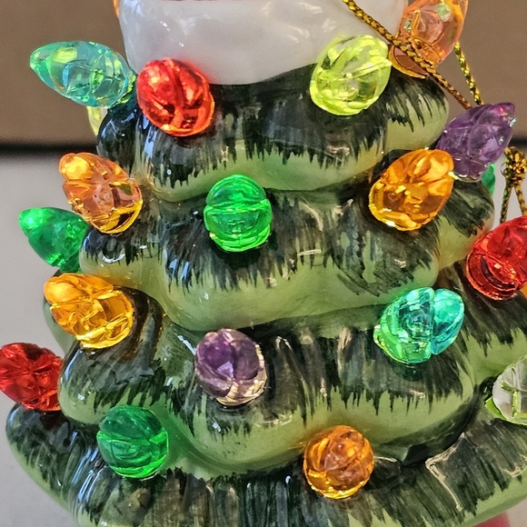 San Francisco 49ERS Lite Up Christmas Tree Ornament - Picture 5 of 6